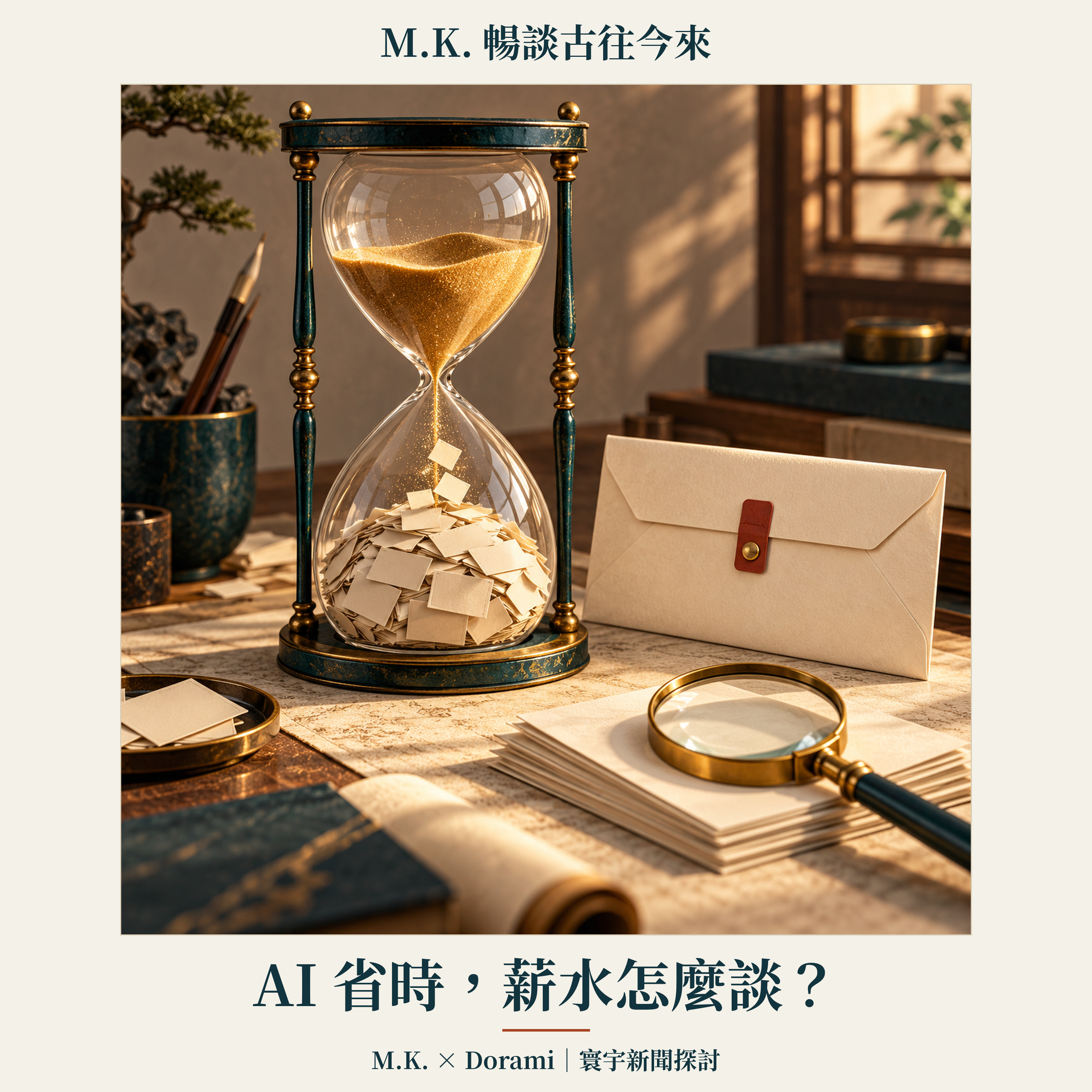 AI 省時,薪水怎麼談?|M.K. 暢談古往今來