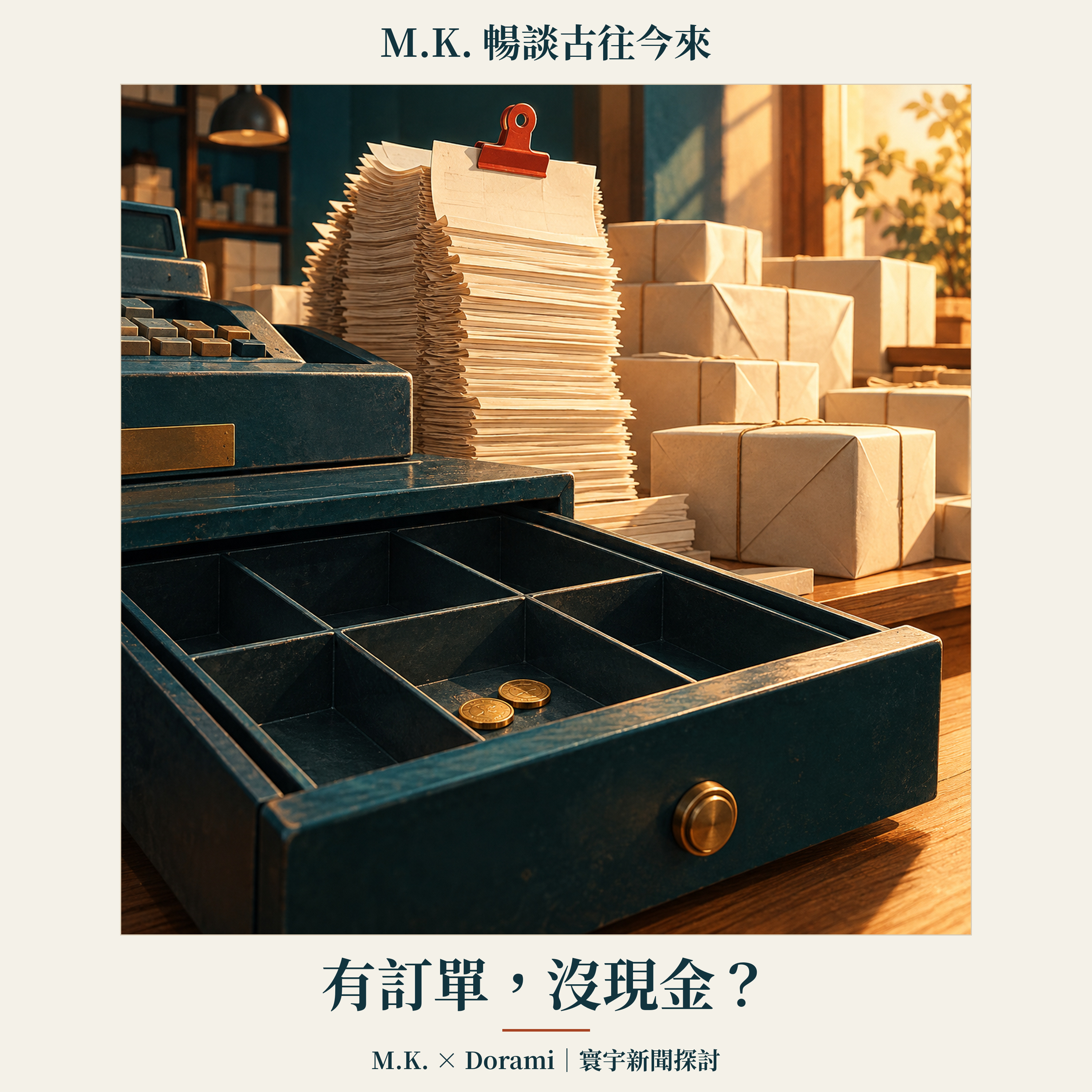 有訂單，沒現金？｜M.K. 暢談古往今來