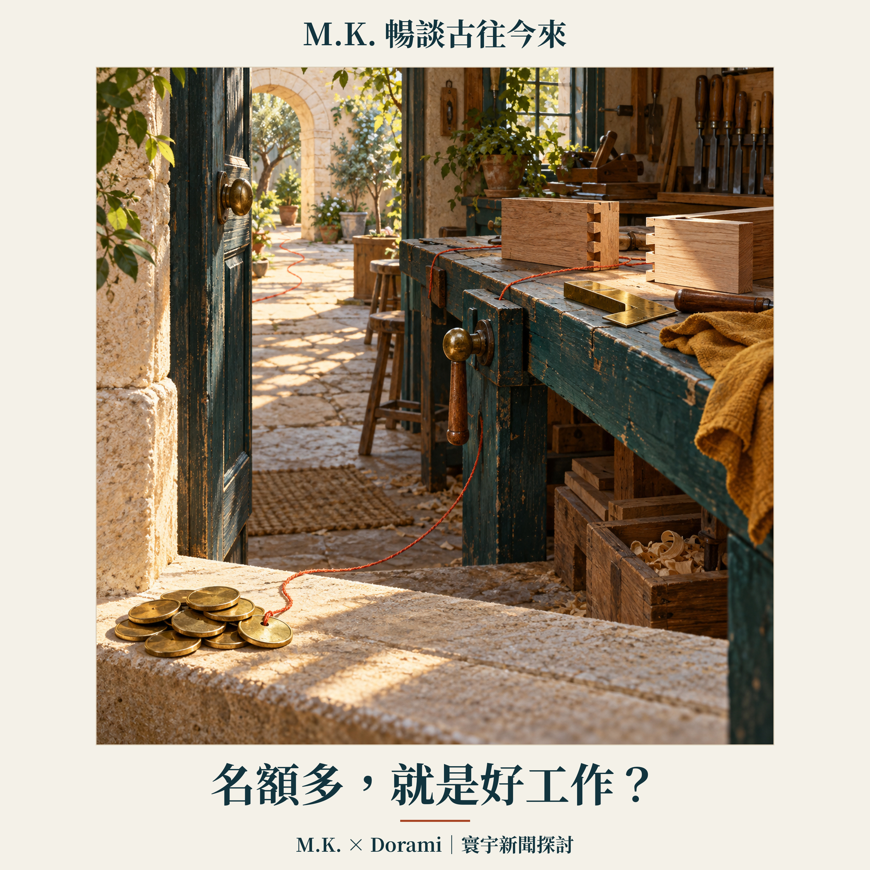 名額多，就是好工作？｜M.K. 暢談古往今來