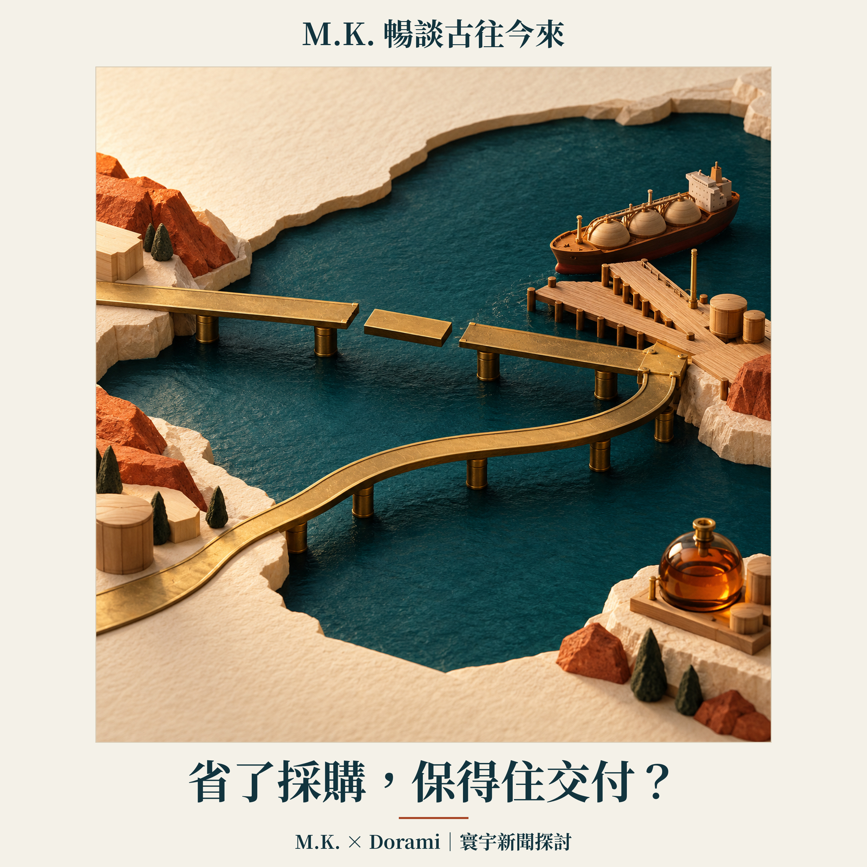省了採購,保得住交付?|M.K. 暢談古往今來