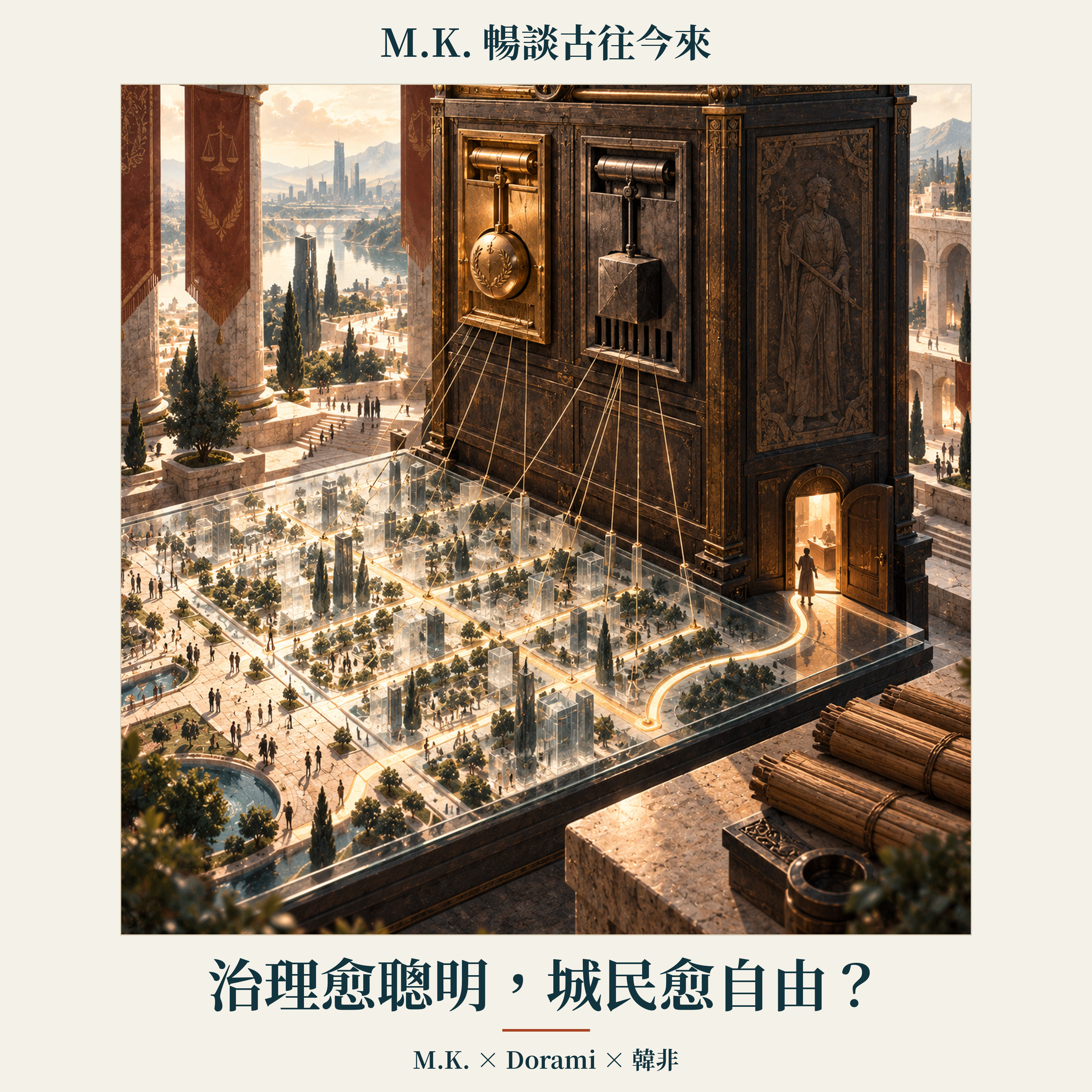 治理愈聰明,城民愈自由?|M.K. 暢談古往今來