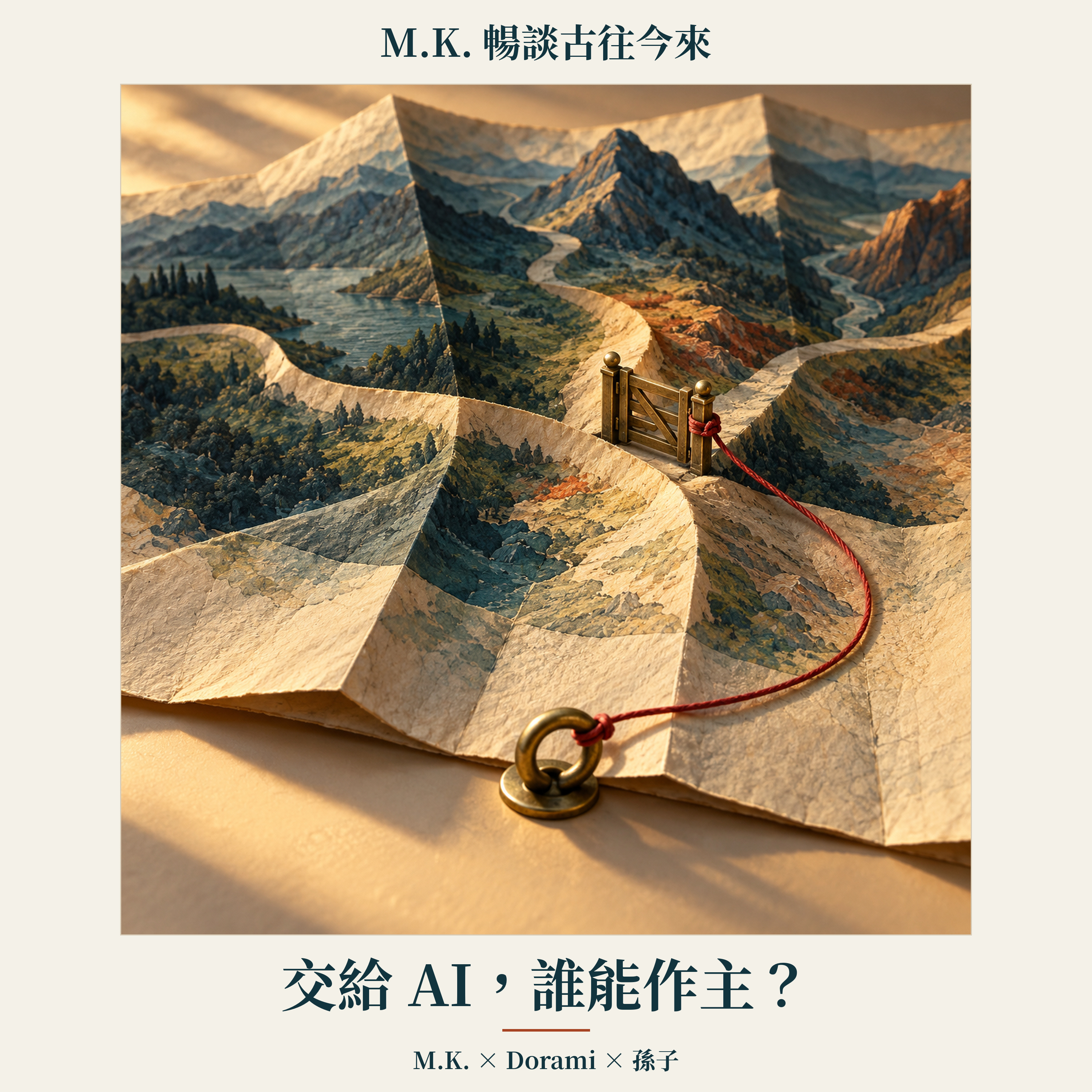 交給 AI,誰能作主?|M.K. 暢談古往今來